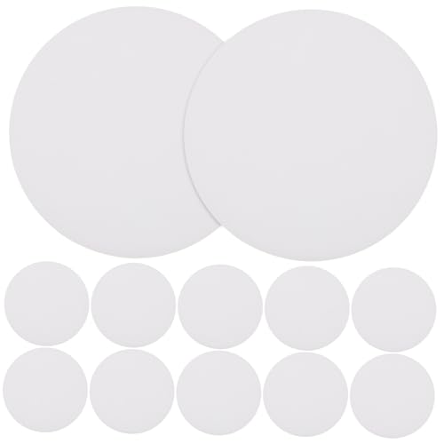 ERINGOGO 20 Stück Teiliges LED Downlight Diffusorplatten Hitzebeständige Lampenschirm Abdeckungen Staubdicht und Blendfrei Geeignet für Tischlampen Deckenleuchten und DIY von ERINGOGO