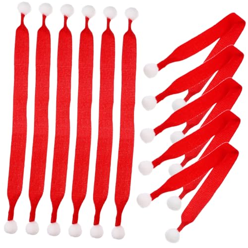 ERINGOGO 20 Stück Teiliges Mini Weihnachtsstrickschal Niedliche Puppenschals und Weinflaschendeko Vielseitig Einsetzbar Weiche Festliche Mini Schals für DIY Weihnachtsdekoration und ERINGOGO 20 Stück Teiliges Mini Weihnachtsstrickschal Niedliche Puppenschals und Weinflaschendeko Vielseitig Einsetzbar Weiche Festliche Mini Schals für DIY Weihnachtsdekoration und von ERINGOGO