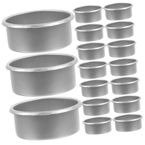 ERINGOGO 20 Stück Teiliges Teelichthalter Leere Kerzenschalen für DIY Kerzenherstellung Dekorative Kerzenbecher für Zuhause und Festlichkeiten ERINGOGO 20 Stück Teiliges Teelichthalter Leere Kerzenschalen für DIY Kerzenherstellung Dekorative Kerzenbecher für Zuhause und Festlichkeiten von ERINGOGO