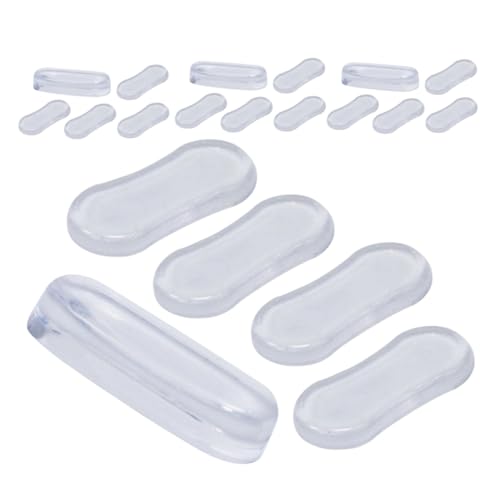 ERINGOGO 20 Stück Toilettendeckel Polster aus Weichem Silikon Transparente Stoßdämpfende und Geräuschreduzierende Pads Passend Selbstklebend für Schließen und Schutz von Toilette und Sitz ERINGOGO 20 Stück Toilettendeckel Polster aus Weichem Silikon Transparente Stoßdämpfende und Geräuschreduzierende Pads Passend Selbstklebend für Schließen und Schutz von Toilette und Sitz von ERINGOGO