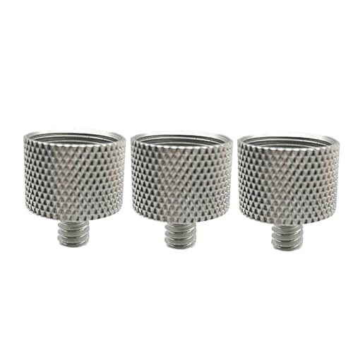 ERINGOGO 3 STÜCKE Weiblich Männlich Mikrofon Adapter Schrauben für Mikrofonständer und Halterungen Robustes Langlebiges Zubehör mit Rutsch Oberfläche ERINGOGO 3 STÜCKE Weiblich Männlich Mikrofon Adapter Schrauben für Mikrofonständer und Halterungen Robustes Langlebiges Zubehör mit Rutsch Oberfläche von ERINGOGO