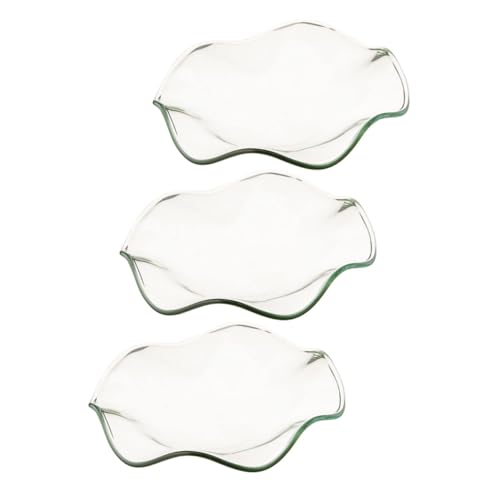 ERINGOGO 3 Stück Ersatzschale für Duftlampe aus Transparentem Glas Aromatherapie Öl Wärmer Platte Glatt Polierte Oberfläche Langlebig und für Wachs und Ölverdampfer ERINGOGO 3 Stück Ersatzschale für Duftlampe aus Transparentem Glas Aromatherapie Öl Wärmer Platte Glatt Polierte Oberfläche Langlebig und für Wachs und Ölverdampfer von ERINGOGO