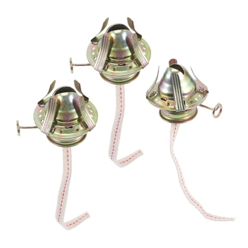 ERINGOGO 3stücke Vintage Kerosene Lampe Teiliges Ersatzteilset Mit Metall-wickelregler Chimney- Für Retro Öllampen Für Innenräume Und Nostalgische Anlässe von ERINGOGO