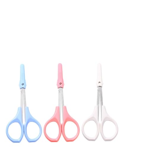 ERINGOGO 3 Stück Teiliges Edelstahl Beauty Werkzeug Multifunktionale Wimpernschere mit Gebogener Gerader und Runder Klinge Rostfrei Tragbar für Augenbrauen Wimpern und Nasenhaare für ERINGOGO 3 Stück Teiliges Edelstahl Beauty Werkzeug Multifunktionale Wimpernschere mit Gebogener Gerader und Runder Klinge Rostfrei Tragbar für Augenbrauen Wimpern und Nasenhaare für von ERINGOGO