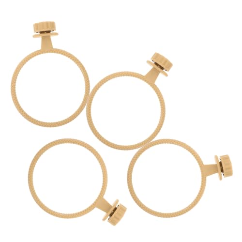 ERINGOGO 3 Stück Teiliges Kunststoff Vogelkäfig Ständer mit Stand Sitzen Wetterbeständig Einfache Passend für Kanarienvögel Wellensittiche Nymphensittiche und Andere Kleinvögel von ERINGOGO