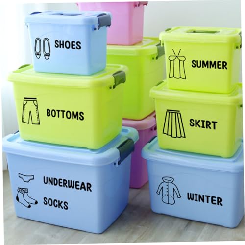 ERINGOGO 3 Stück Teiliges Selbstklebendes Kleidungsetiketten zur Kleiderschrank organisation Waschbar Dekorativ für Kinderzimmer und Schülerzimmer ERINGOGO 3 Stück Teiliges Selbstklebendes Kleidungsetiketten zur Kleiderschrank organisation Waschbar Dekorativ für Kinderzimmer und Schülerzimmer von ERINGOGO