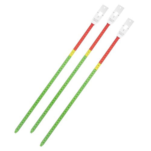 ERINGOGO 3 Stück Teiliges Set Maßband aus PP Flexibles Leichtes Maßband für Kopf Armumfang Buntes Genaues Messwerkzeug für Junge Mädchen und Kleinkinder Praktisch und Tragbar von ERINGOGO
