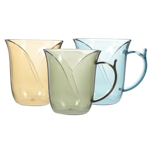 ERINGOGO 3 Stück Teiliges Zahnputzbecher Transparentem Kunststoff Mundspülbecher mit Zahnlöchern Robust und Wiederverwendbar Praktisches Badezimmerzubehör für Familiengebrauch Einfache ERINGOGO 3 Stück Teiliges Zahnputzbecher Transparentem Kunststoff Mundspülbecher mit Zahnlöchern Robust und Wiederverwendbar Praktisches Badezimmerzubehör für Familiengebrauch Einfache von ERINGOGO