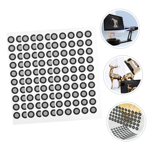 ERINGOGO 4 Blätter Reflektierende Marker Punkte aus Pet folie Scanner Referenzpunkte für Präzises Optisches Tracking Langlebige Diffuse Reflexionsmarkierungen für Handheld Scanning von ERINGOGO