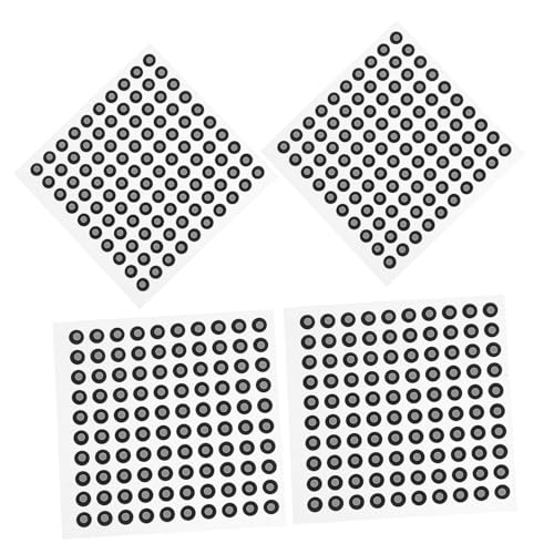ERINGOGO 4 Blatt Scanning Tracking Marker Aufkleber Reflektierende Referenzpunkte Optisches Tracking Präzise Messung für Industrie Medizin Animation von ERINGOGO