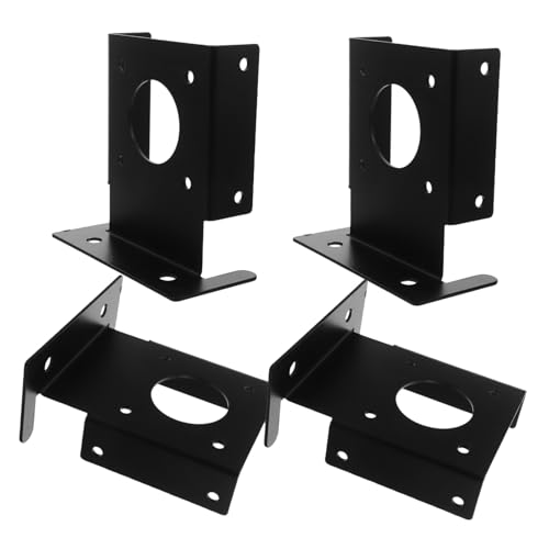 ERINGOGO 4 Stück Edelstahl Pfostenanker Holzpfostenhalter Wetterfest Robuste Basis für Terrasse Pergola Geländer Outdoor Stabile Montagefuß Heavy Duty Post Anchor ERINGOGO 4 Stück Edelstahl Pfostenanker Holzpfostenhalter Wetterfest Robuste Basis für Terrasse Pergola Geländer Outdoor Stabile Montagefuß Heavy Duty Post Anchor von ERINGOGO