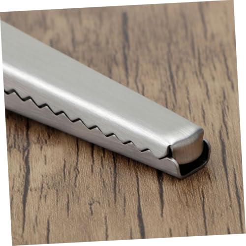 ERINGOGO 4 Stück Edelstahl Verschlussklammern Starke Lebensmittel Beutelclips mit Gezahntem Griff für Frische Snacks Wiederverwendbare Tütenverschlüsse Praktische Küchenhelfer für ERINGOGO 4 Stück Edelstahl Verschlussklammern Starke Lebensmittel Beutelclips mit Gezahntem Griff für Frische Snacks Wiederverwendbare Tütenverschlüsse Praktische Küchenhelfer für von ERINGOGO