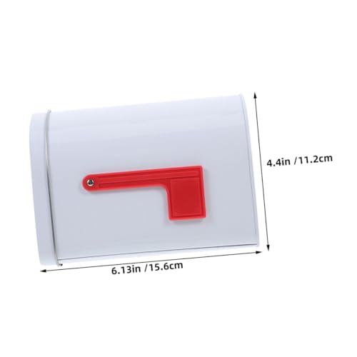 ERINGOGO 4 Stück Kleine Mailbox Aufbewahrungsboxen aus Stabilem Weißblech Vielseitige Mini-tinboxen für Snacks Weihnachtsdeko Partygeschenke und Festliche Aufbewahrung ERINGOGO 4 Stück Kleine Mailbox Aufbewahrungsboxen aus Stabilem Weißblech Vielseitige Mini-tinboxen für Snacks Weihnachtsdeko Partygeschenke und Festliche Aufbewahrung von ERINGOGO