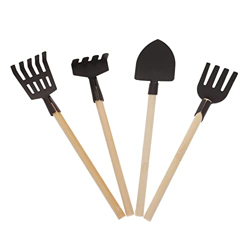 ERINGOGO 4 Stück Mini Gartenwerkzeug Set für Teiliges Set mit Schaufel Rechen und Mistgabel Kreative Gartenwerkzeuge aus Hochwertigem Material für Kleine Gartenliebhaber ERINGOGO 4 Stück Mini Gartenwerkzeug Set für Teiliges Set mit Schaufel Rechen und Mistgabel Kreative Gartenwerkzeuge aus Hochwertigem Material für Kleine Gartenliebhaber von ERINGOGO