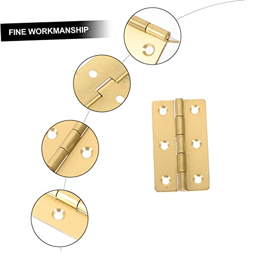 ERINGOGO 4 Stück Teiliges Kupfer Klavierband Scharnier mit Vorgestanzten Löchern Stabile Kleine Möbelscharniere für Schrank Schmuckkästen Rostfrei Einfach zu Montieren und Geräuscharm ERINGOGO 4 Stück Teiliges Kupfer Klavierband Scharnier mit Vorgestanzten Löchern Stabile Kleine Möbelscharniere für Schrank Schmuckkästen Rostfrei Einfach zu Montieren und Geräuscharm von ERINGOGO