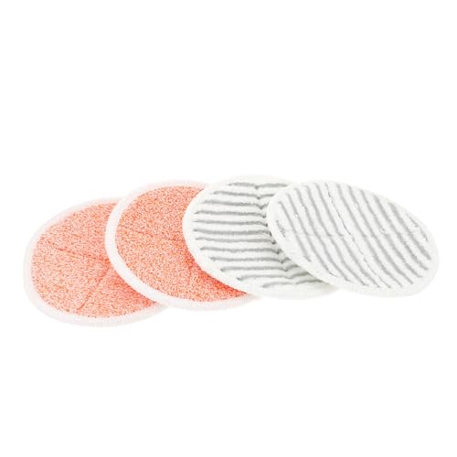 ERINGOGO 4 Stück Teiliges Mikrofaser dampfreiniger ersatzpad Starkes Scheuermaterial Waschbar Passend für Bissell Steam Mop Geeignet für Teppich Vinyl Fliesen Holz und Harte Böden ERINGOGO 4 Stück Teiliges Mikrofaser dampfreiniger ersatzpad Starkes Scheuermaterial Waschbar Passend für Bissell Steam Mop Geeignet für Teppich Vinyl Fliesen Holz und Harte Böden von ERINGOGO