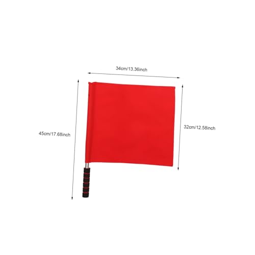 ERINGOGO 4 Stück Teiliges Signalflaggen mit Edelstahlstiel Kleine Schiedsrichter Handflaggen in Rot Gelb Grün Weiß Sichtbare Sicherheits Spielsignalfahnen für Verkehrsleitung und ERINGOGO 4 Stück Teiliges Signalflaggen mit Edelstahlstiel Kleine Schiedsrichter Handflaggen in Rot Gelb Grün Weiß Sichtbare Sicherheits Spielsignalfahnen für Verkehrsleitung und von ERINGOGO