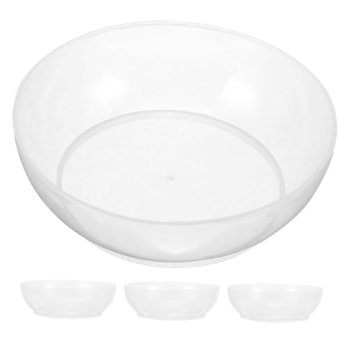 ERINGOGO 4 Stück Teiliges Transparentes Abs Küchenwaagschalen Klarer Messskala Präzise Elektronische Lebensmittelwaage Bruchfest Vielseitig für Küchengewichte und Pulvermessung von ERINGOGO