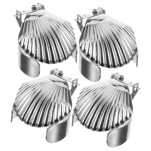 ERINGOGO 4Stücke Kerzenlöscher Aus Metall Automatischer Flammenlöscher Für Kerzenliebhaber Langlebig Und Hitzebeständig Zur Sicheren Löschung Von Dochten Eleganter von ERINGOGO