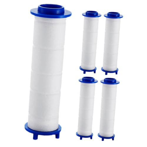 ERINGOGO 5 Stück Teiliges Duschkopf Ersatzfilter aus PP und Baumwolle Entfernbar Hochdruck Wasserfilter für Kalkhaltiges und Brunnenwasser Reinigt Verunreinigungen Einfach zu Wechseln ERINGOGO 5 Stück Teiliges Duschkopf Ersatzfilter aus PP und Baumwolle Entfernbar Hochdruck Wasserfilter für Kalkhaltiges und Brunnenwasser Reinigt Verunreinigungen Einfach zu Wechseln von ERINGOGO