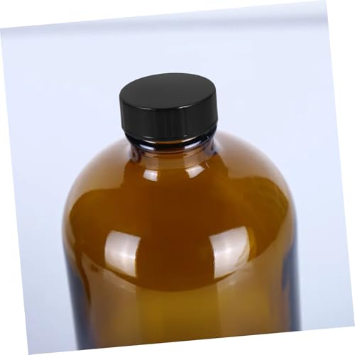 ERINGOGO 5 Stück Teiliges Schraubverschluss Poly Cap aus Phenolharz für Glasflaschen Luftdichter Wiederverwendbarer Flaschendeckel Passend für Growler und Einmachgläser von ERINGOGO