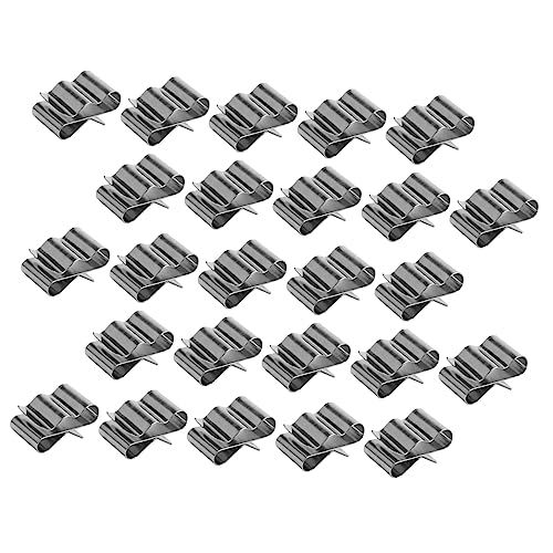 ERINGOGO 50 Stück Kabel Clips aus für Photovoltaik Robuste Kabelklemmen mit Gezacktem Design zur Kabelbefestigung an Montagerahmen und Kanälen Installieren Entfernen von ERINGOGO