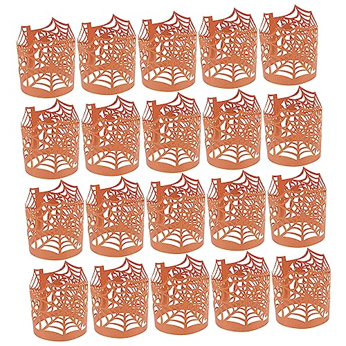 ERINGOGO 50Stücke Halloween Kerzenhüllen Mit Design Papierverpackungen Für Tischdekoration Und Partyzubehör Für Halloween Feiern Und Festlichkeiten ERINGOGO 50Stücke Halloween Kerzenhüllen Mit Design Papierverpackungen Für Tischdekoration Und Partyzubehör Für Halloween Feiern Und Festlichkeiten von ERINGOGO