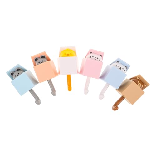 ERINGOGO 6 Stück Selbstklebende Cartoon Wandhaken Ölabweisend Niedliche Tiermotive Für Küche Bad Schlafzimmer Zur Organisation Von Mänteln Handtüchern Schlüsseln Taschen ERINGOGO 6 Stück Selbstklebende Cartoon Wandhaken Ölabweisend Niedliche Tiermotive Für Küche Bad Schlafzimmer Zur Organisation Von Mänteln Handtüchern Schlüsseln Taschen von ERINGOGO