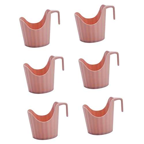 ERINGOGO 6 Stück Teiliges Einweg Becherhalter aus Kunststoff Tragbarer Hitzeschutz Papierbecherhalter Rutschfest und Sicher für Büro Zuhause Party Minimalistisches Design Rosa ERINGOGO 6 Stück Teiliges Einweg Becherhalter aus Kunststoff Tragbarer Hitzeschutz Papierbecherhalter Rutschfest und Sicher für Büro Zuhause Party Minimalistisches Design Rosa von ERINGOGO