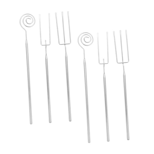 ERINGOGO 6 Stück Teiliges Fondue aus mit Langen Griffen Hitzebeständige Schokoladen und Käse Dipping Tools für Hot Pot Bbq und Dessert Sicher und Leicht zu Reinigen ERINGOGO 6 Stück Teiliges Fondue aus mit Langen Griffen Hitzebeständige Schokoladen und Käse Dipping Tools für Hot Pot Bbq und Dessert Sicher und Leicht zu Reinigen von ERINGOGO