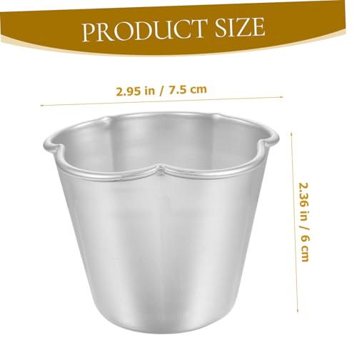 ERINGOGO 6 Stück Teiliges Muffinform Stabilem Aluminiumlegierung für Backen von Muffins Eierkuchen Pudding Kuchen und Desserts Spülmaschinenfest für Küche Bäckerei und Restaurant ERINGOGO 6 Stück Teiliges Muffinform Stabilem Aluminiumlegierung für Backen von Muffins Eierkuchen Pudding Kuchen und Desserts Spülmaschinenfest für Küche Bäckerei und Restaurant von ERINGOGO