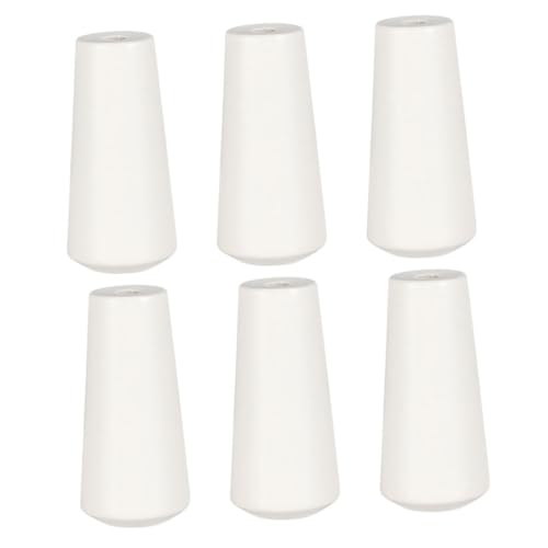 ERINGOGO 6 Stück Teiliges Rustikale Holz Zugschnur Quasten für Jalousien Robuste Blind Cord Pull Knobs Passend für Römische Rollos Natürliche Farbe Langlebig und Vielseitig Einsetzbar von ERINGOGO