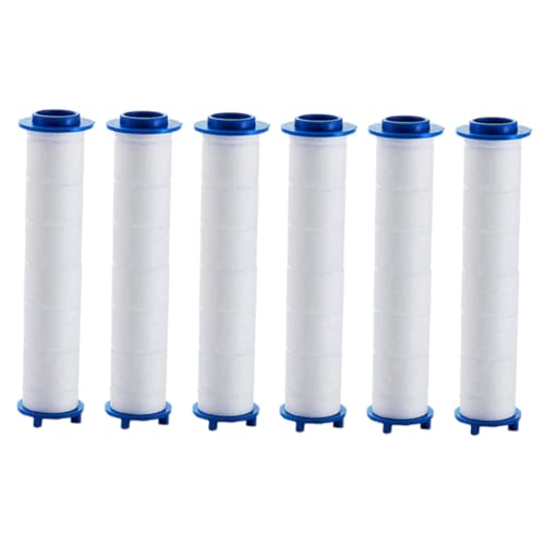 ERINGOGO 6 Stück Teiliges Sprinkler Replacement Filters mit Hochwertigem PP Baumwollfilterkern zur Effektiven Wasserfiltration Staub und Sandfilternd Kompatibel mit Duschköpfen Verbessert ERINGOGO 6 Stück Teiliges Sprinkler Replacement Filters mit Hochwertigem PP Baumwollfilterkern zur Effektiven Wasserfiltration Staub und Sandfilternd Kompatibel mit Duschköpfen Verbessert von ERINGOGO