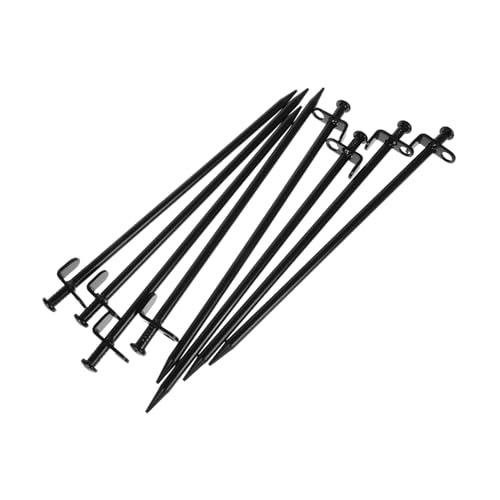 ERINGOGO 8 Stück Langlebige Zeltheringe Metall für Sicheren Halt Beim Camping Strand Schnee und Garten Robuste Erdnägel für Outdoor Aktivitäten ERINGOGO 8 Stück Langlebige Zeltheringe Metall für Sicheren Halt Beim Camping Strand Schnee und Garten Robuste Erdnägel für Outdoor Aktivitäten von ERINGOGO