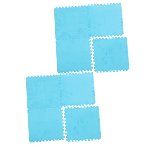 ERINGOGO 8 Stück Teiliges Kleine Haustier Wolldecken für Meerschweinchen Hamster Igel Waschbare Hautfreundliche Käfigeinlagen Spliced Design für Individuellen und Wärme im Innenbereich von ERINGOGO