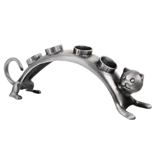 ERINGOGO Antiker Weinflaschenhalter aus Metall Tierform mit Löchern Moderner Weinverschlussständer für Küchen Bars und Partys Stabile Flaschenverschluss Aufbewahrung Dekorativer ERINGOGO Antiker Weinflaschenhalter aus Metall Tierform mit Löchern Moderner Weinverschlussständer für Küchen Bars und Partys Stabile Flaschenverschluss Aufbewahrung Dekorativer von ERINGOGO