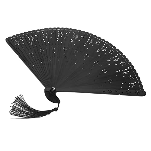 ERINGOGO Bambusklapperlüfter Tanzen für handklappbare Ventilatoren gefaltet China natürliche Handfächer und gehalten Bambusklappfächer Faltener Bambuslüfter Handgebläse Schwarz ERINGOGO Bambusklapperlüfter Tanzen für handklappbare Ventilatoren gefaltet China natürliche Handfächer und gehalten Bambusklappfächer Faltener Bambuslüfter Handgebläse Schwarz von ERINGOGO