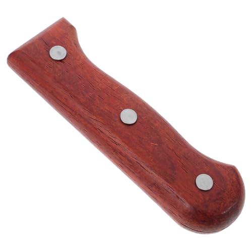 ERINGOGO Brauner Holzmessergriff Ersatz für Küchenmesser Gemüsehacker Universeller Ergonomischer Abnehmbarer Griff für Alte Messer Küchenzubehör DIY Reparatur Holzgriff ERINGOGO Brauner Holzmessergriff Ersatz für Küchenmesser Gemüsehacker Universeller Ergonomischer Abnehmbarer Griff für Alte Messer Küchenzubehör DIY Reparatur Holzgriff von ERINGOGO