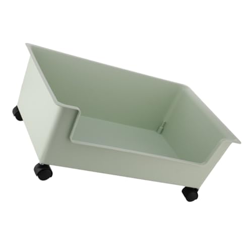 ERINGOGO Bücherregal mit Rädern Fall ziehen um Aufbewahrungsbehälter auf Rädern Veranstalter aufbewahrungskorb Bücherregal mit Rollen Bücherregal mit Rad Plastik Light Green ERINGOGO Bücherregal mit Rädern Fall ziehen um Aufbewahrungsbehälter auf Rädern Veranstalter aufbewahrungskorb Bücherregal mit Rollen Bücherregal mit Rad Plastik Light Green von ERINGOGO