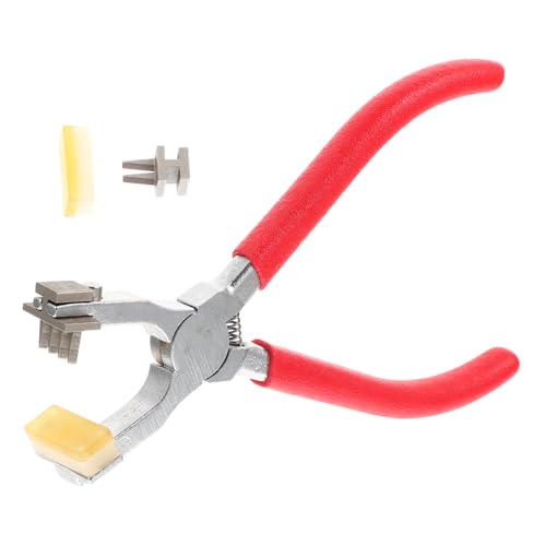 ERINGOGO DIY Lederlochzange Leise Lederhandwerk Werkzeug für Präzises Stanzen Geräuscharm für Einsteiger und Anwender im Lederhandwerk von ERINGOGO