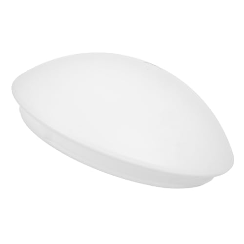 ERINGOGO Deckenlampe Flacher Deckel Lampenschirm Lichtabdeckung Aus Kunststoff Dekorative Lampe Aus Kunststoff Austausch Der Abdeckung Der Deckenleuchte Deckenschatten Kuppeldecke Pvc Weiß von ERINGOGO