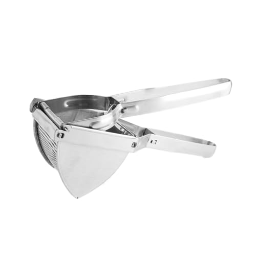 ERINGOGO Edelstahl Kartoffelpresse Manuell Kartoffelpüree Maker mit Griffen Multifunktionaler Obst und Gemüsesaftentsafter Spätzle und Kartoffelstampfer für Fluffiges Püree ERINGOGO Edelstahl Kartoffelpresse Manuell Kartoffelpüree Maker mit Griffen Multifunktionaler Obst und Gemüsesaftentsafter Spätzle und Kartoffelstampfer für Fluffiges Püree von ERINGOGO