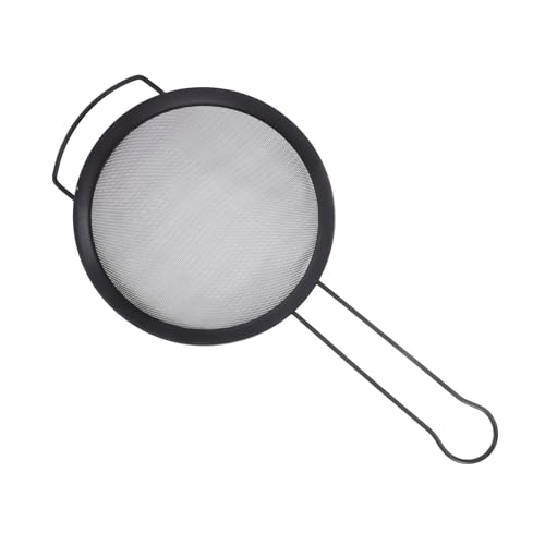 ERINGOGO Edelstahl mit Schrägem Rand Breiter Küchenfilter Rostfrei Leicht Sicher für Haushalt zum Filtern von Mehl Puderzucker Backpulver und Feinen Zutaten Praktisches Küchengerät in ERINGOGO Edelstahl mit Schrägem Rand Breiter Küchenfilter Rostfrei Leicht Sicher für Haushalt zum Filtern von Mehl Puderzucker Backpulver und Feinen Zutaten Praktisches Küchengerät in von ERINGOGO