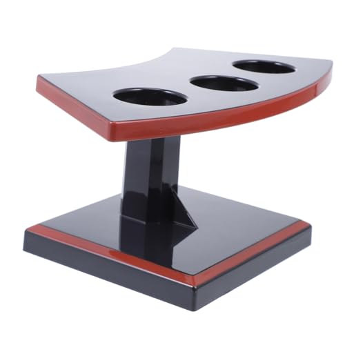 ERINGOGO Eistütenhalter Drei Löchern Multifunktionaler Sushi Handrollenständer Langlebiges Glattes Display für Partys Cafés Restaurants und Dessertpräsentation von ERINGOGO