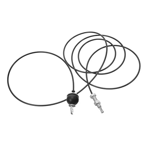 ERINGOGO Fitness Stahlseil Lang mit Pulley System Zubehör für Kabelzug Fitnessgeräte Rostfreier Stahl Drahtseil mit Begrenzungskugel und Schraubverschluss Kompatibel für Vielseitiges von ERINGOGO