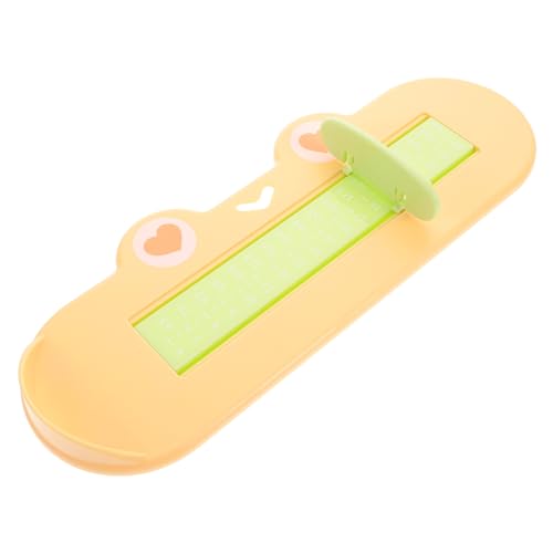 ERINGOGO Fußmessgerät Schuhgrößenmesser Teleskop Messlineal für Kinderfüße und Schuhe Komfortabel Präzise Multifunktional Geeignet für Junge Mädchen Hause von ERINGOGO