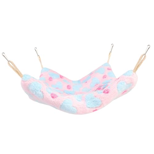 ERINGOGO Gemütliches Kleintierbett Hängematte Winterbett für Hamster Meerschweinchen und Chinchillas Weiches Atmungsaktives Haustier Schlafsack für Kleine Nager Sicheres und Langlebiges ERINGOGO Gemütliches Kleintierbett Hängematte Winterbett für Hamster Meerschweinchen und Chinchillas Weiches Atmungsaktives Haustier Schlafsack für Kleine Nager Sicheres und Langlebiges von ERINGOGO