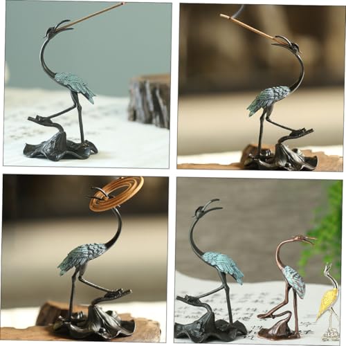 ERINGOGO Großer Weihrauchhalter aus Legierung Kompakter Stäbchenhalter Vielseitiger Desktop Incense Burner Langlebiges Material Stilvolles Zen Ornament für Schlafzimmer Büro Wohnzimmer ERINGOGO Großer Weihrauchhalter aus Legierung Kompakter Stäbchenhalter Vielseitiger Desktop Incense Burner Langlebiges Material Stilvolles Zen Ornament für Schlafzimmer Büro Wohnzimmer von ERINGOGO