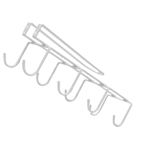 ERINGOGO Haken Küchen Becherhalter Regal Ohne Bohren Unter Schrank Tassenhalter Platzsparend Robust Weiß ERINGOGO Haken Küchen Becherhalter Regal Ohne Bohren Unter Schrank Tassenhalter Platzsparend Robust Weiß von ERINGOGO