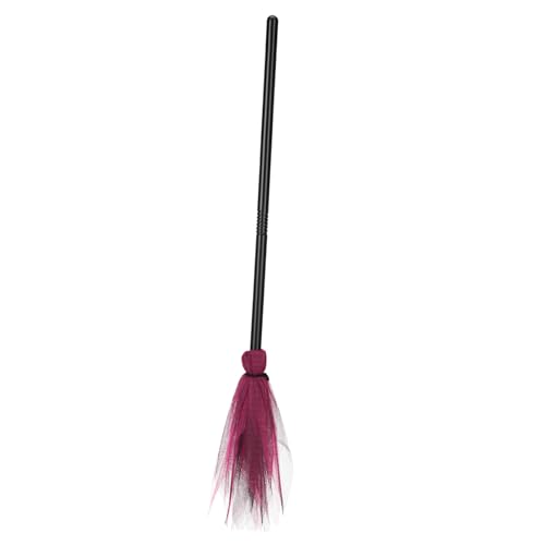 ERINGOGO Halloween Hexenbesen Requisit Cosplay Besenstiel in Rosa Langlebiger Reisigbesen für Erwachsene Halloween Party Dekoration und Bühnenhintergrund Zubehör ERINGOGO Halloween Hexenbesen Requisit Cosplay Besenstiel in Rosa Langlebiger Reisigbesen für Erwachsene Halloween Party Dekoration und Bühnenhintergrund Zubehör von ERINGOGO